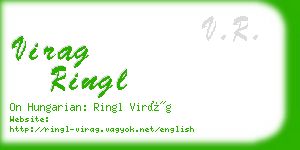 virag ringl business card